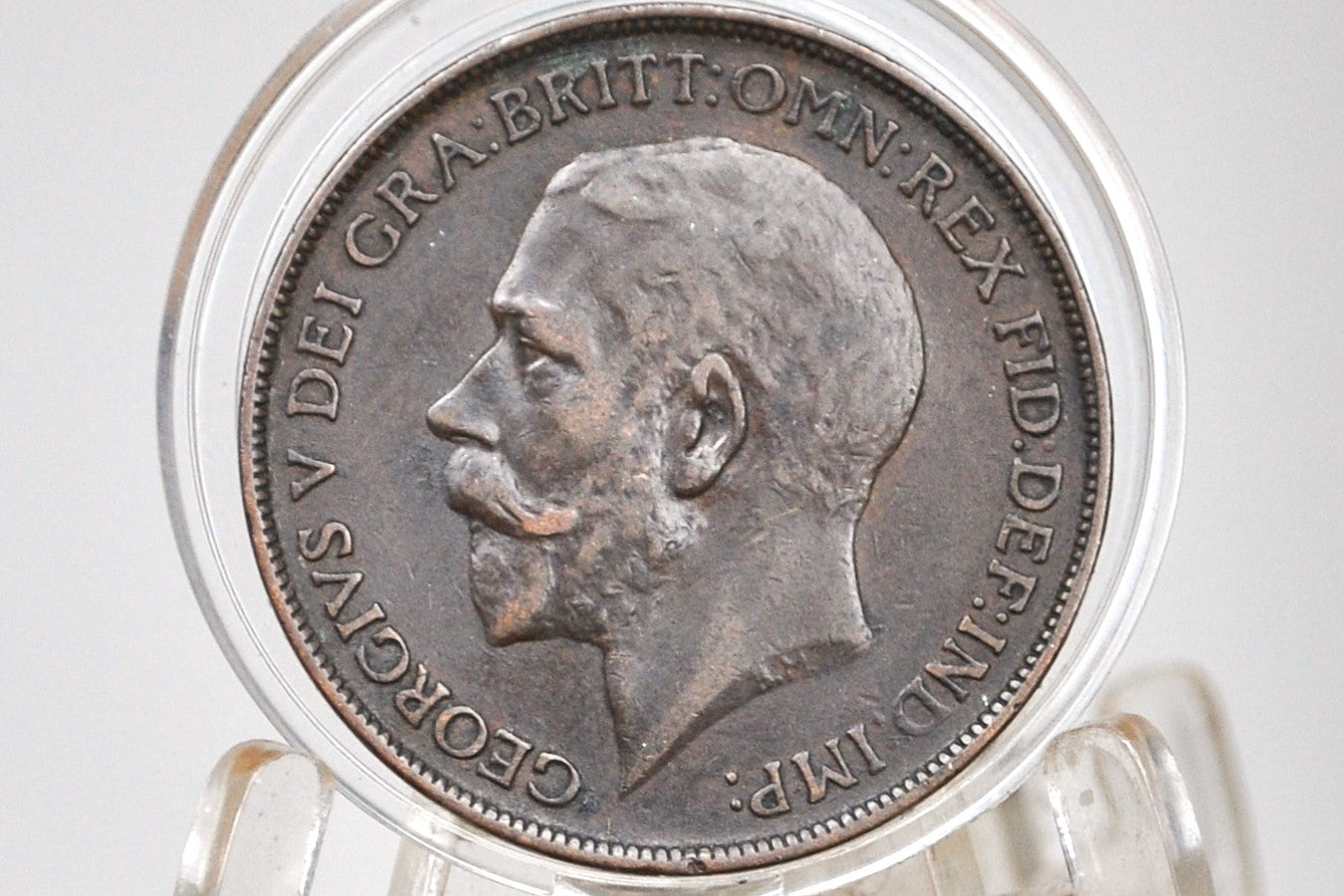 1911 Great Britain One Penny - Choose by Grade / Coin - UK Penny 1911 - Higher Grades