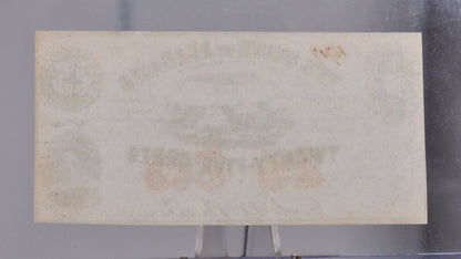 1863 State of Alabama 25 Cents Obsolete Note - Uncirculated - Confederate Currency - 1863 Montgomery AL Twenty-Five Cent Obsolete - Cr.6