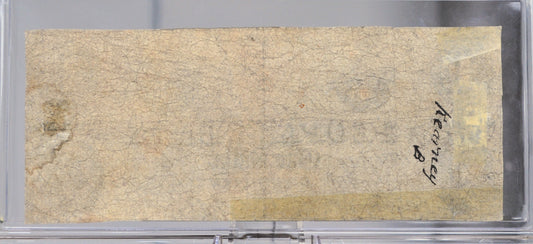 1862 Peoples Bank 1 Dollar Derby-Line Obsolete Note - Vermont Obsolete Currency - Derby Line, VT - 1862 Vermont One Dollar Obsolete Banknote