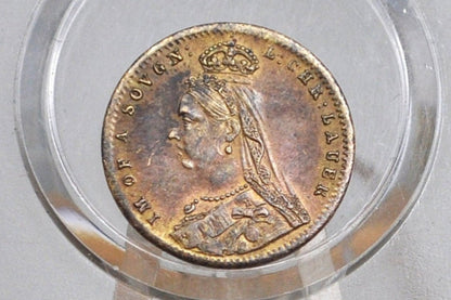 1897 Queen Victoria Jubilee Play Medal - Great Condition - L. CHR. Lauer Token - St. George Reverse - Historical Medal -