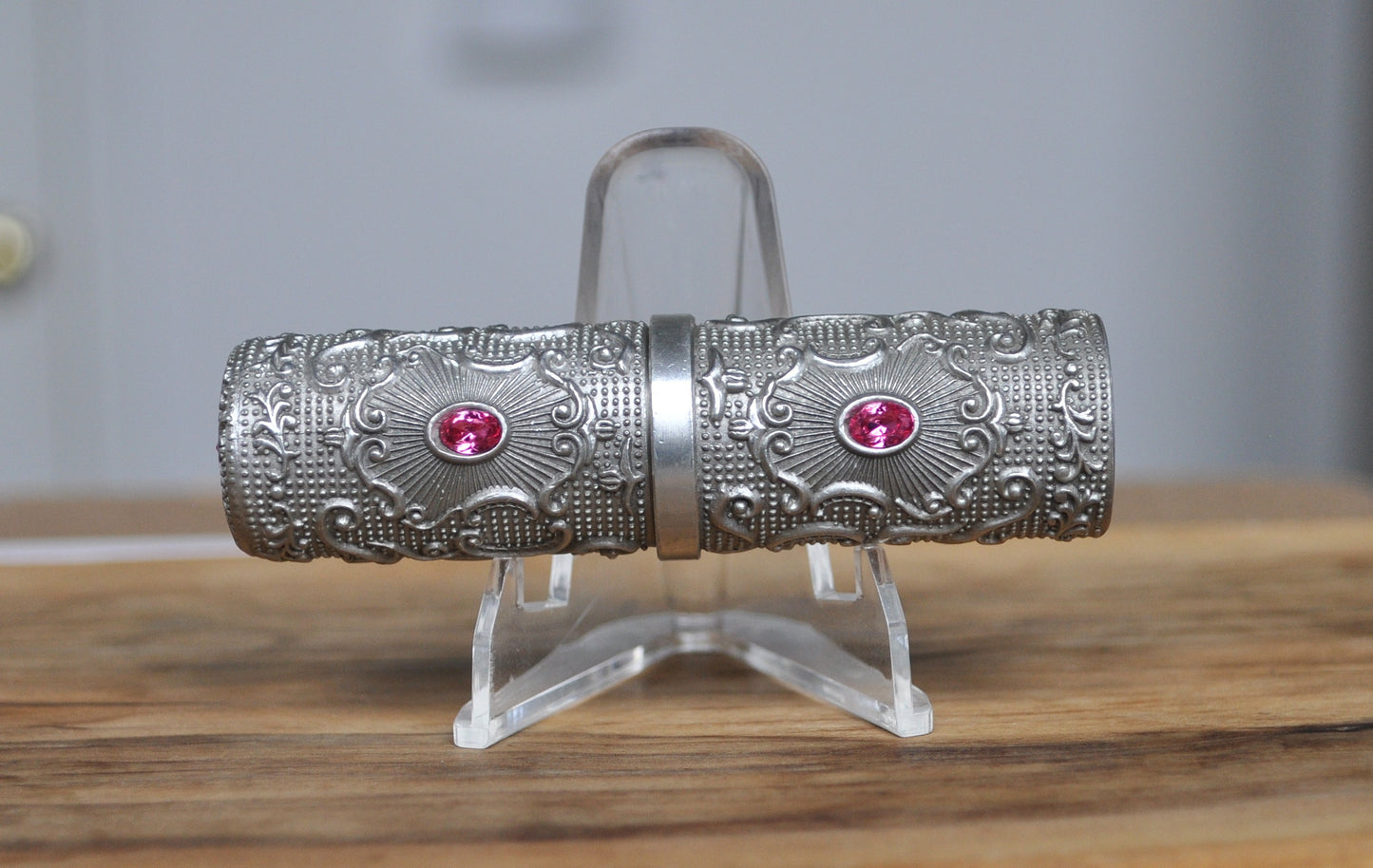 Models Prefer Brand Princess Pink Shade Crystal Lipstick *Used - Preowned Princess Pink Models Prefer Medal Crystal Lipstick