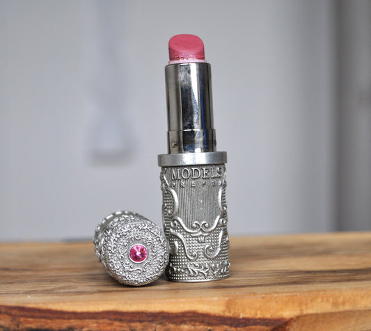 Models Prefer Brand Princess Pink Shade Crystal Lipstick *Used - Preowned Princess Pink Models Prefer Medal Crystal Lipstick