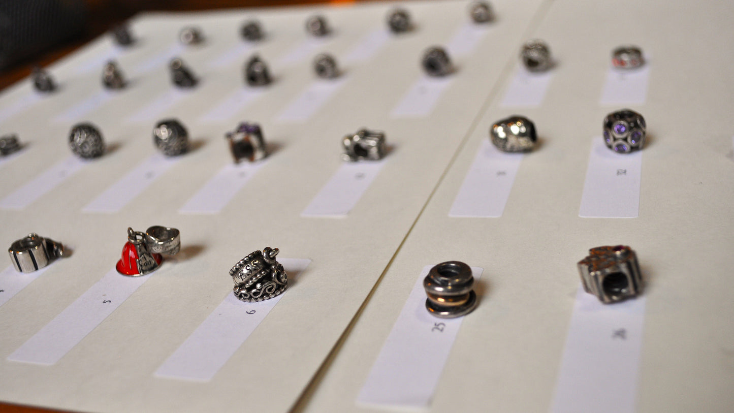 Pandora and Similar Style Sterling Silver Bracelet Charms! Choose by Charm! - Retired and Discontinued Pandora Charms - Murano Glass Charms, Animal Charms, Artistic Charms, Dangle Charms, and More!