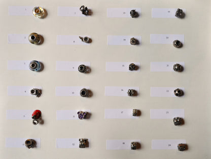 Pandora and Similar Style Sterling Silver Bracelet Charms! Choose by Charm! - Retired and Discontinued Pandora Charms - Murano Glass Charms, Animal Charms, Artistic Charms, Dangle Charms, and More!