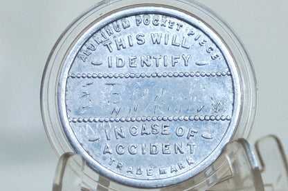 Cod Liver Glyrcerine *Signed by Esther E. Baldwin - Identification Token Signed by Esther E. Baldwin