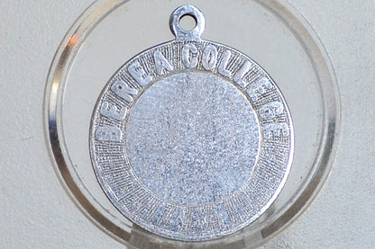 Antique 1855 Berea College Sterling Silver Charm - Sterling Silver Berea College Commemorative Medal - 1855 Berea College Medal