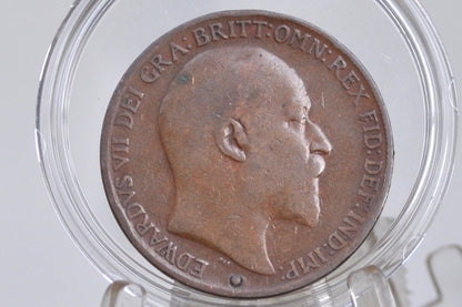 1910 Great Britain One Penny - Choose by Grade / Coin - UK Penny 1910 - Higher Grades