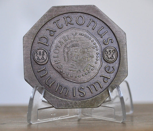 1960s St. Eligius Patron Saint of Numismatics Token - Saint. Eligius Religious Medal 1960s