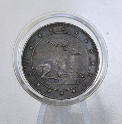 German Spielmark Deer and Horse Game Token - Deer/Horse German Speil Marke Token (ND)