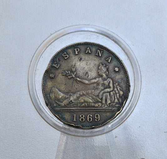 German Jeton España and 5D Counter Token - Espana /5D Eagle German Jeton Token