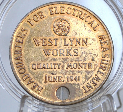 Heads Up for Quality West Lynn Works Quality Month June 1941 - June 1941 West Lynn Works Quality Month