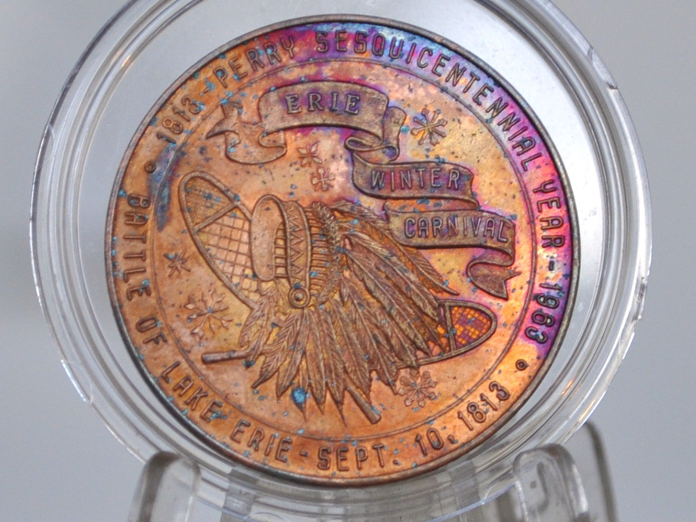 Sesquicentennial Erie, Pennsylvania Winter Carnival 50 Cent Trade Token - Fifty Cent Trade Token from the Erie, Pennsylvania in 1963