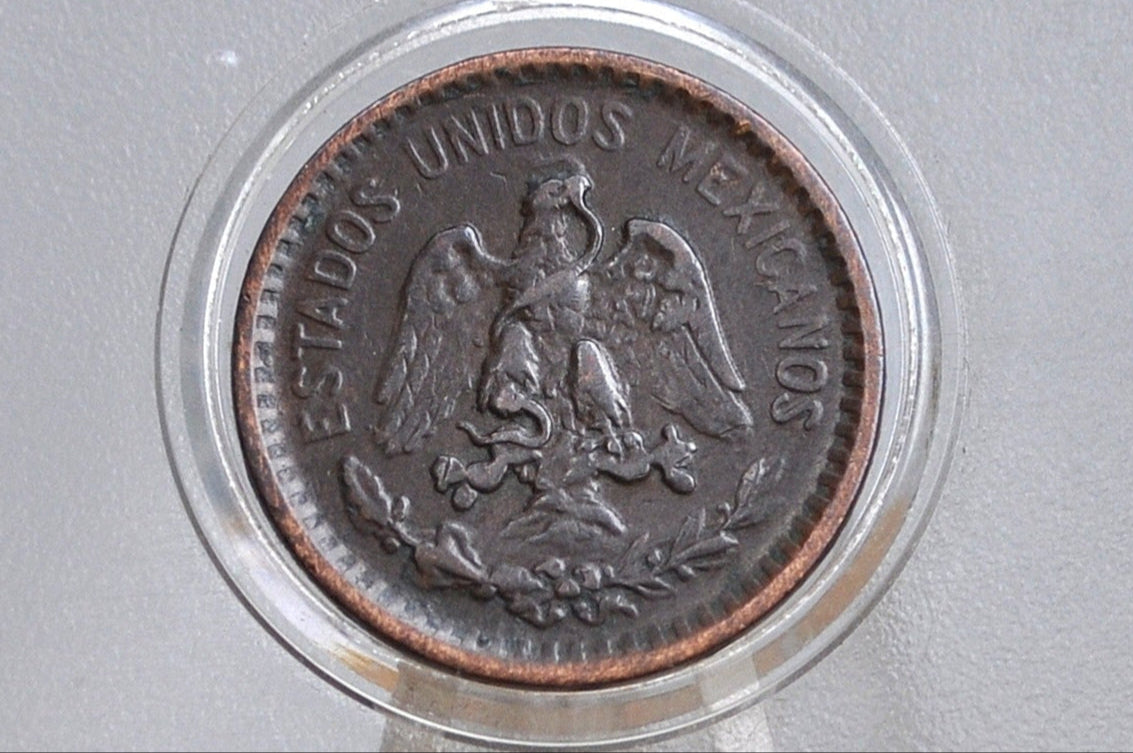 1906 Mexican 1 Centavo - XF/AU Condition - Mexico City Mint - Mexican Republic Coins -