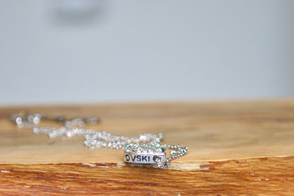 Stunning Swarovski Crystal Swan Necklace - 20 Inches - Silverplated Crystal Swan Necklace by Swarovski