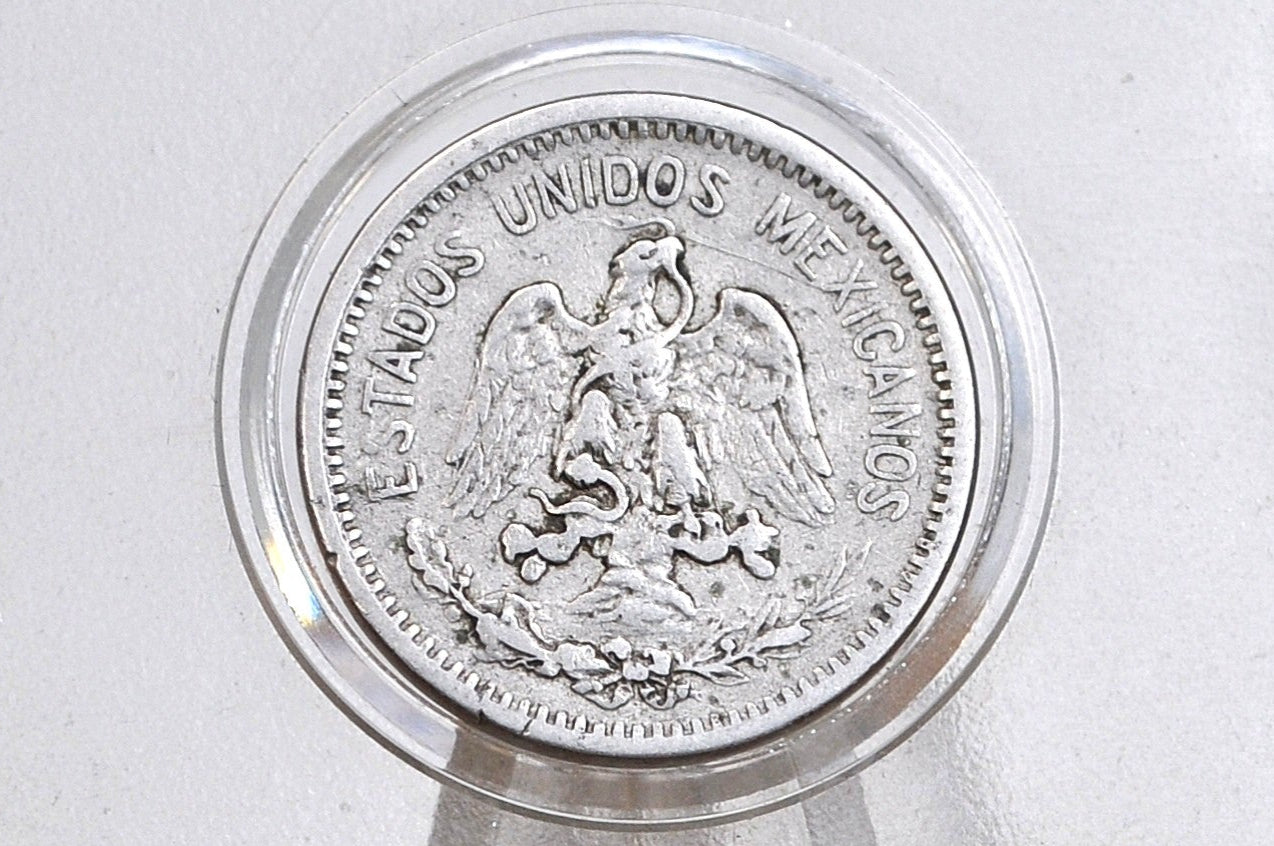 1906 Mexican 5 Centavo - Fine Condition - Mexico City Mint - Mexican Republic Coins -