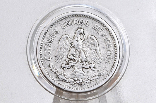1906 Mexican 5 Centavo - Fine Condition - Mexico City Mint - Mexican Republic Coins -