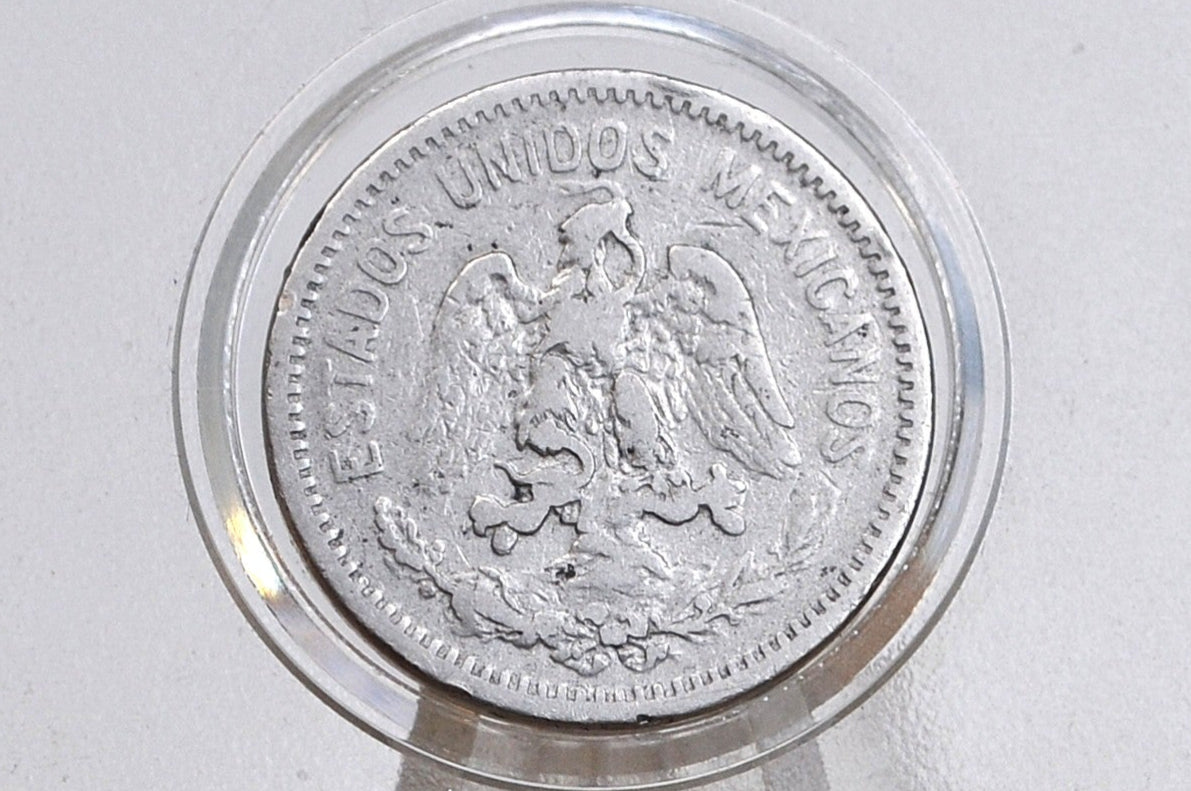 1910 Mexican 5 Centavo - Great Condition - Mexico City Mint - Mexican Republic Coins -