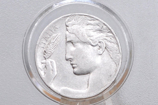 1922 Italian 20 Centesimi Coin - Vittorio Emanuele III - C.20 - Great Detail; Beautiful Design & Artwork - Italy 20 Centesimi -