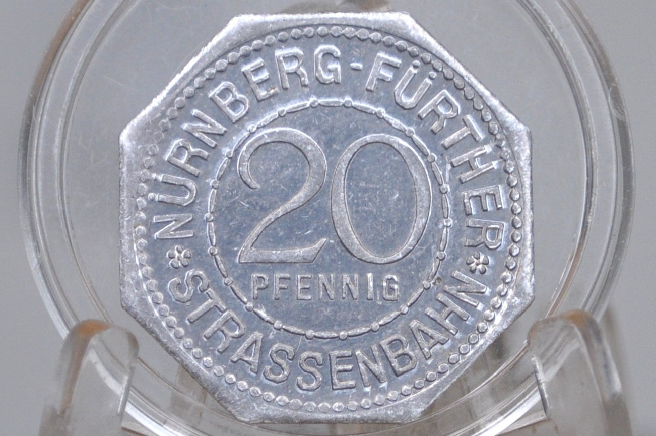1920/1921 Nuremberg 20 Pfennig  - Tiergärtnertor - City of Nuremberg and Furth - Commemorative Coin -
