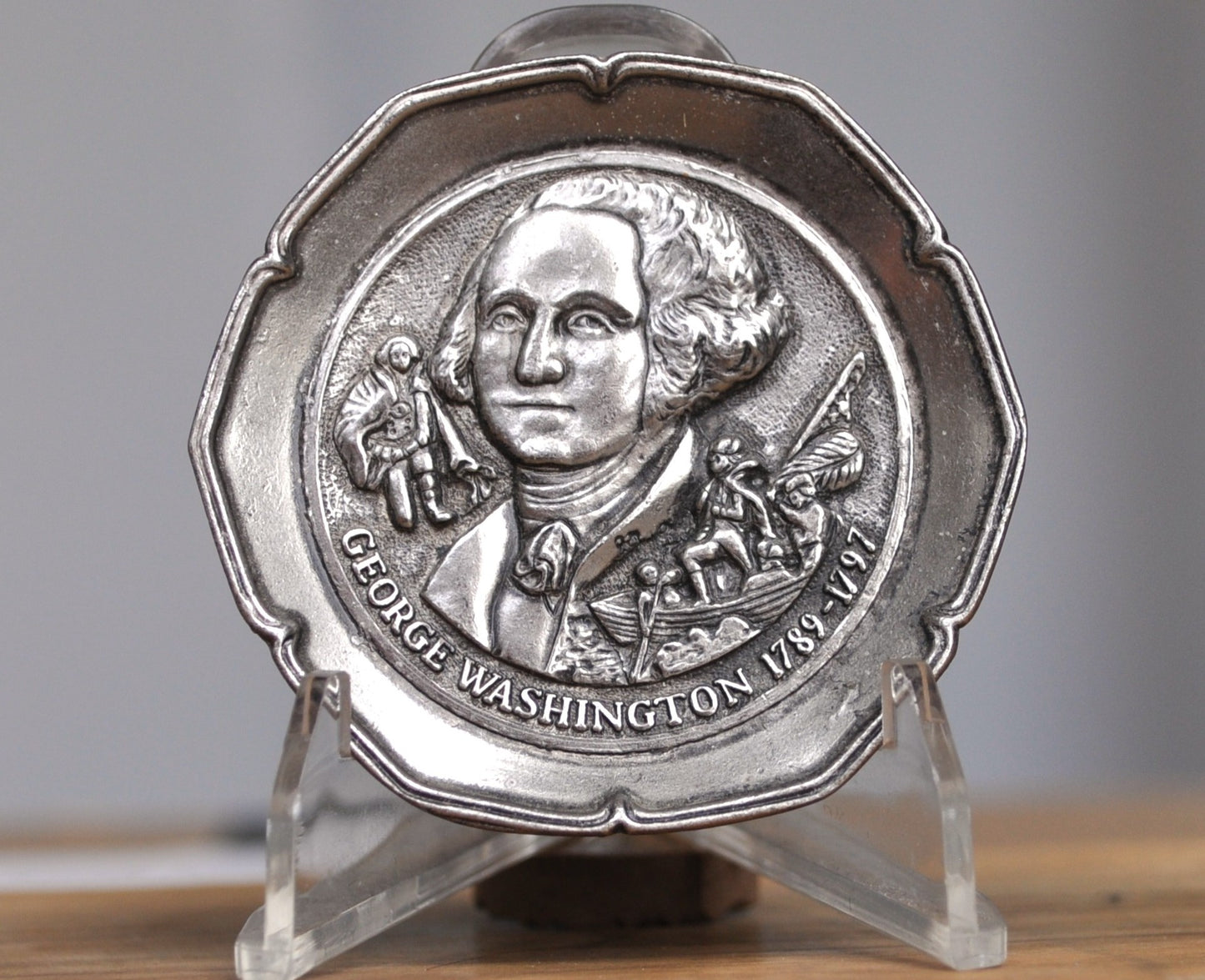 George Washington Minatare Plate from Historic Plate Collection - George Washington Historic Plate Collection