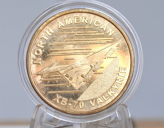 XB-70 Valkyrie, Ohio National Museum of the U.S. Air Force Commemorative Token - XB-70 Valkyrie Challenge Token