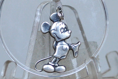 Detailed Disney Sterling Silver Mickey Mouse Extending Hand Charm - Collectible Vintage 925 Disney Charm - Disney Mickey Mouse Jewelry - Walt Disney Productions
