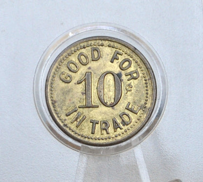 Butch's Tavern, Donahue, Iowa 10 Cents Trade Token - Bar Ten Cent Trade Token - Iowa Tavern Trade Token