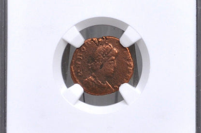 Ancient Western Roman Empire Horonius 393-423 AD AE3 (Nummus) - Late Empire - Ancient Coins - NGC Certified, Great Condition - (Copy)
