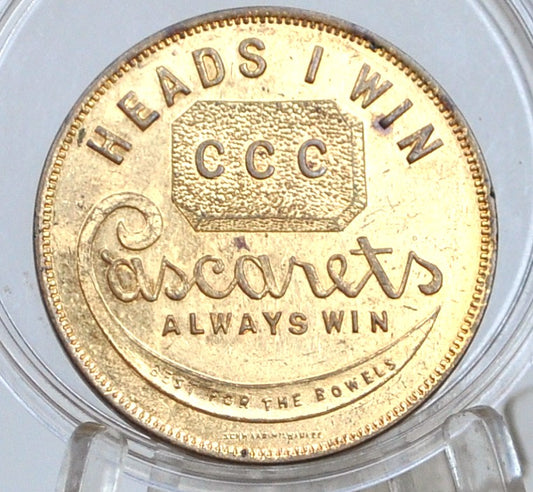 Cascaretes always win Advertisement Token - Cascaretes Heads I win, Tails you lose CCC Token
