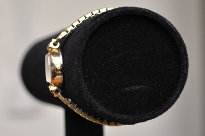 Vintage Hamilton 10K Gold Filled Bezel Watch - Hamilton Watch Sterling Silver Back - 10K Gold Filled Manual Wind Up Watch - For Repair or Parts - Not Working!