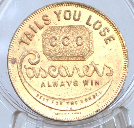 Cascaretes always win Advertisement Token - Cascaretes Heads I win, Tails you lose CCC Token