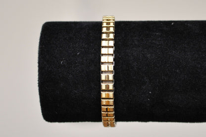 Vintage Hamilton 10K Gold Filled Bezel Watch - Hamilton Watch Sterling Silver Back - 10K Gold Filled Manual Wind Up Watch - For Repair or Parts - Not Working!