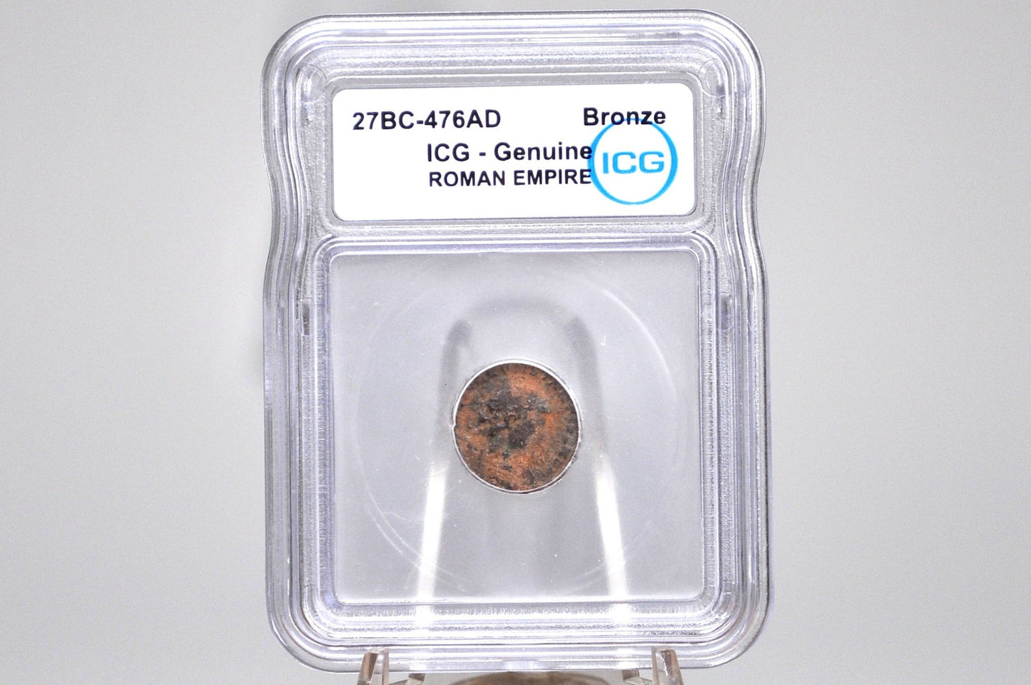 Ancient Roman Empire 27BC-476 AD AE Unidentified Roman Coins - ICG Certified - Ancient Coins -