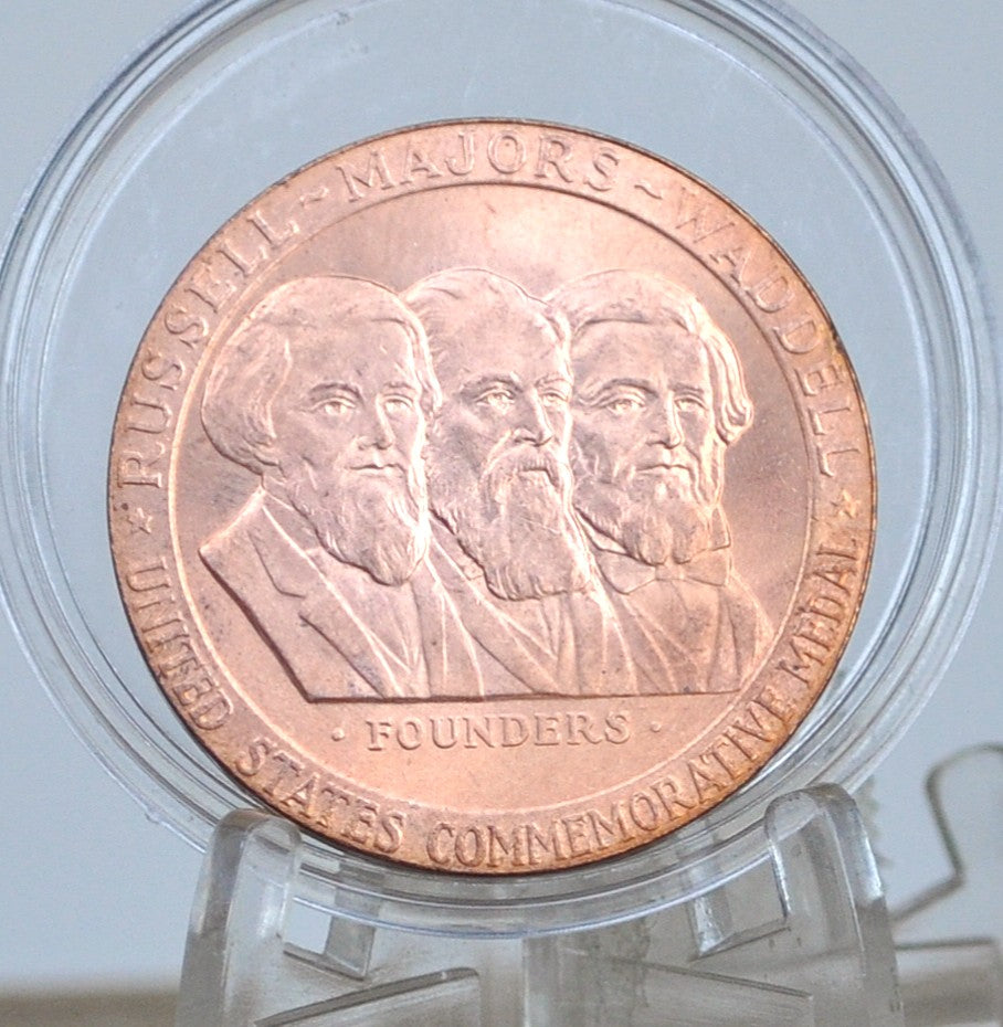 So-Called-Dollar Pony Express Centennial Official Medal - 1960 Bronze Pony Express Commemorative Issue Token