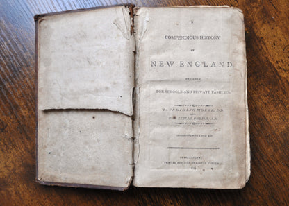 Compendious History of New England, 1804 by Jeridiah Morse and Elijah Parish - 1804 History of New England For Schools and Private Families