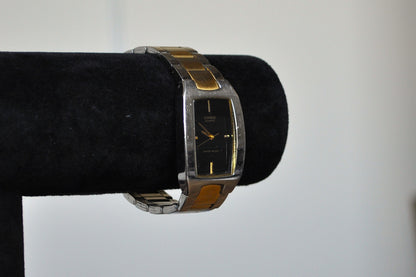 Classic Casio Quartz Analog Silver Tone Watch - MTP-1165 - Working!