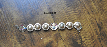 Vintage Coin Bracelets! Bracelet Coin Charms, Travel Charm Bracelet, Choose by Bracelet! Coin Charm Bracelet, Heritage Charms