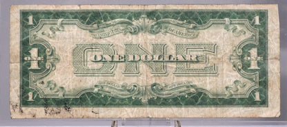 1928-A 1 Dollar Silver Certificate - Low Serial Number - Funny Back Note, A-B Block - 1928A One Dollar Silver Certificate - Fr#1601