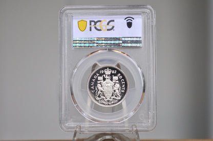 1982 Canadian Half Dollar - Graded PR69 Deep Cameo Proof - 50 Cent Canada 1982 - Queen Elizabeth II -