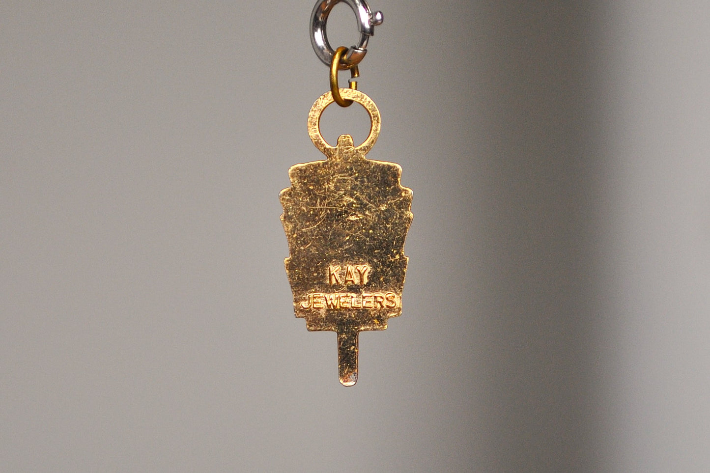 Vintage 1960s Kay Jewelers Andover High School Pendant - Vintage Pendant Charm - Andover, Massachusetts