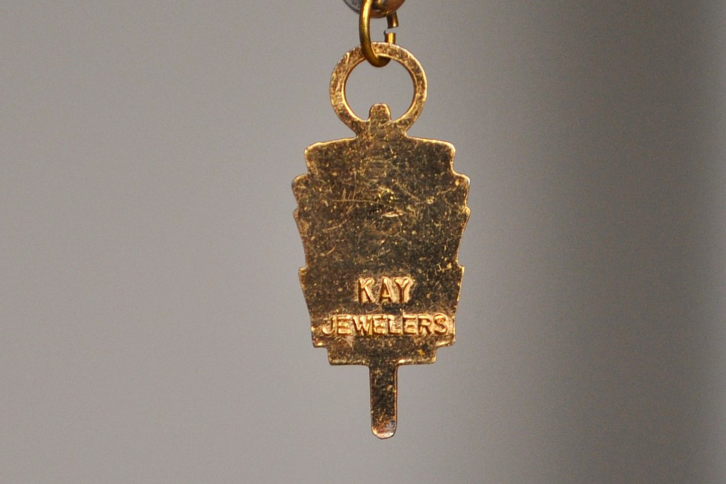 Vintage 1960s Kay Jewelers Andover High School Pendant - Vintage Pendant Charm - Andover, Massachusetts