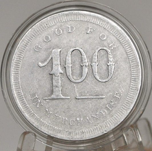 D. Nebbe The Big Daylight Token Ogden Iowa One Dollar Trade - The Big Daylight 1$ in Trade Ogden Iowa Token