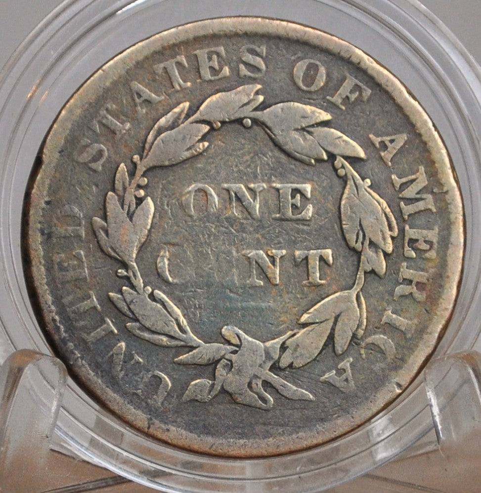 1834 Matron Head Liberty Head Large Cent Large 8, Small Stars, Medium Letters VG/VG+