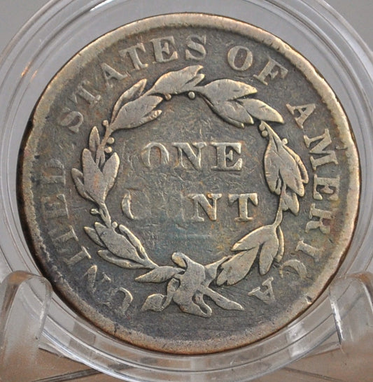 1834 Matron Head Liberty Head Large Cent Large 8, Small Stars, Medium Letters VG/VG+