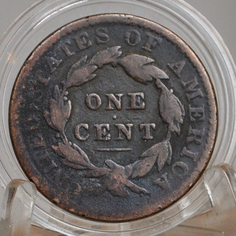 1834 Matron Head Liberty Head Large Cent Small 8, Large Stars, Medium Letters VG