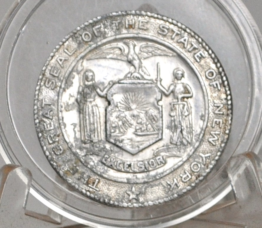 New York State Seal Commemorative Token - State Seal of New York "Excelsior" Token