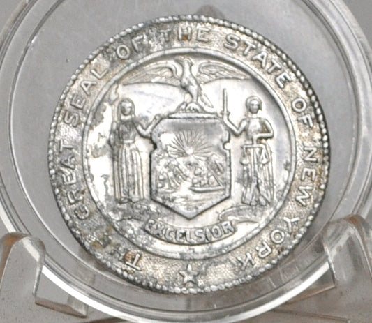 New York State Seal Commemorative Token - State Seal of New York "Excelsior" Token