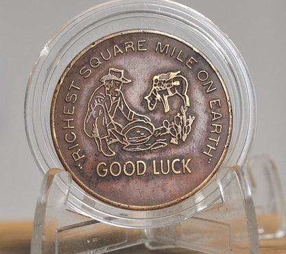 Good Luck Token from the Historic Central City Opera House in Colorado - Colorado Opera House Commemorative Good-Luck Token