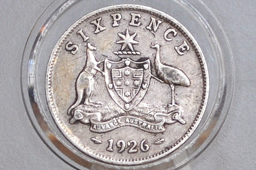 Australian Silver Sixpence - Choose by Date - Australian Six Pence 6 Pence From Australia