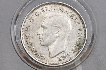 Australian Silver Sixpence - Choose by Date - Australian Six Pence 6 Pence From Australia